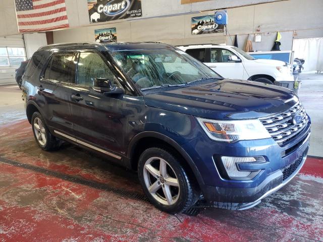 1FM5K8DH6GGC56011 - 2016 FORD EXPLORER XLT Niebieski zdjęcie 4