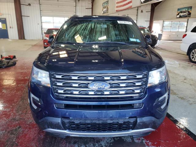 1FM5K8DH6GGC56011 - 2016 FORD EXPLORER XLT Niebieski zdjęcie 5