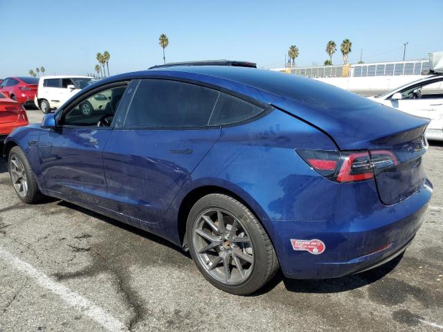 5YJ3E1EA7PF451542 - 2023 TESLA MODEL 3 BLUE photo 2
