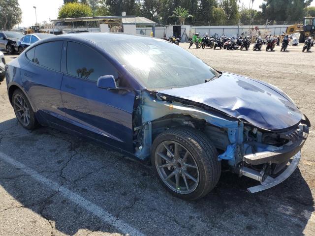5YJ3E1EA7PF451542 - 2023 TESLA MODEL 3 BLUE photo 4