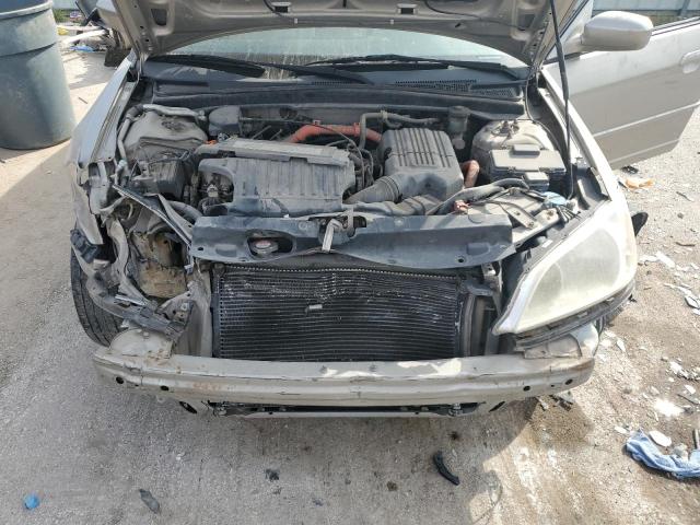 JHMES96655S012428 - 2005 HONDA CIVIC HYBRID ბეჟი ფოტო 11
