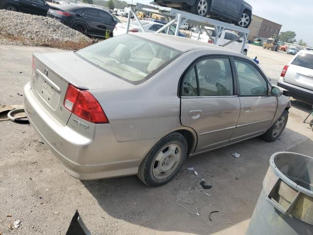 JHMES96655S012428 - 2005 HONDA CIVIC HYBRID ბეჟი ფოტო 3