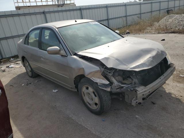 JHMES96655S012428 - 2005 HONDA CIVIC HYBRID ბეჟი ფოტო 4