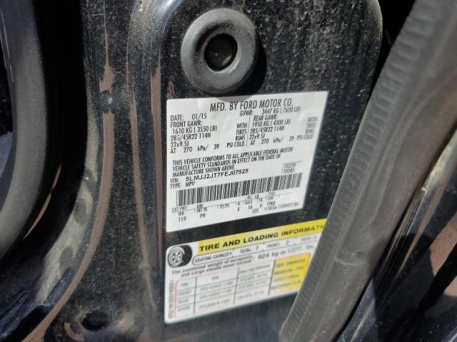 5LMJJ2JT7FEJ07525 - 2015 LINCOLN NAVIGATOR BLACK photo 12