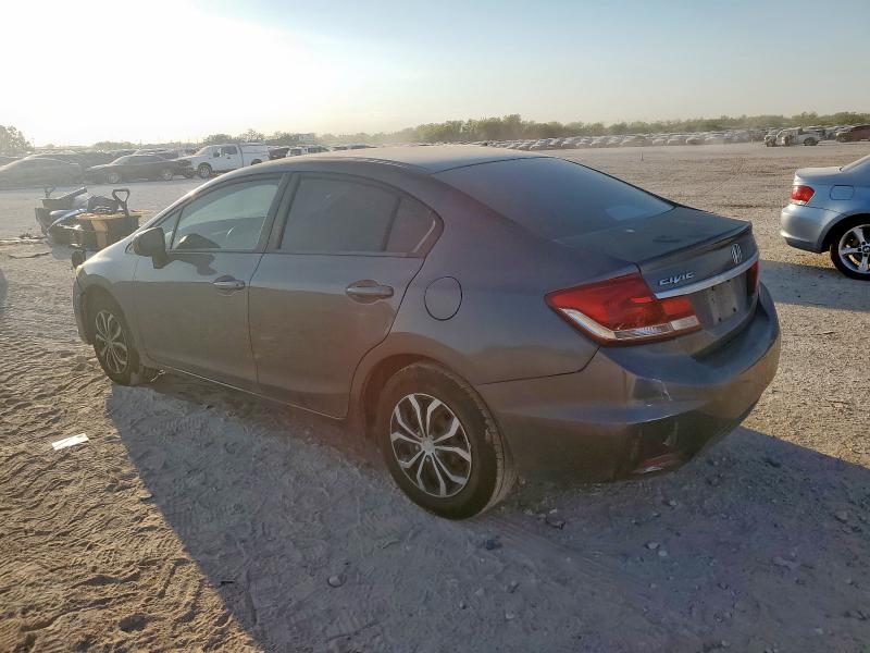 19XFB2F59EE013086 - 2014 HONDA CIVIC LX ნაცრისფერი ფოტო 2