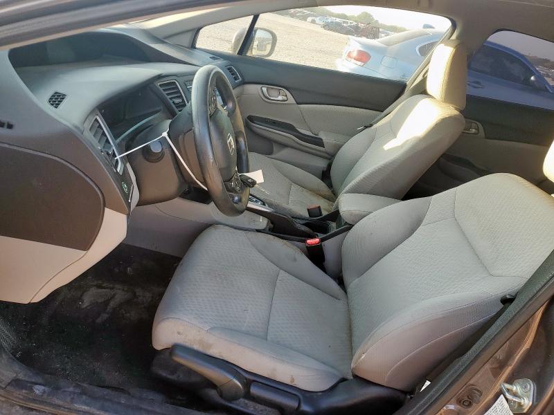 19XFB2F59EE013086 - 2014 HONDA CIVIC LX ნაცრისფერი ფოტო 7