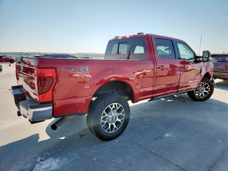 1FT7W2BN2MED78234 - 2021 FORD F250 SUPER DUTY RED photo 3