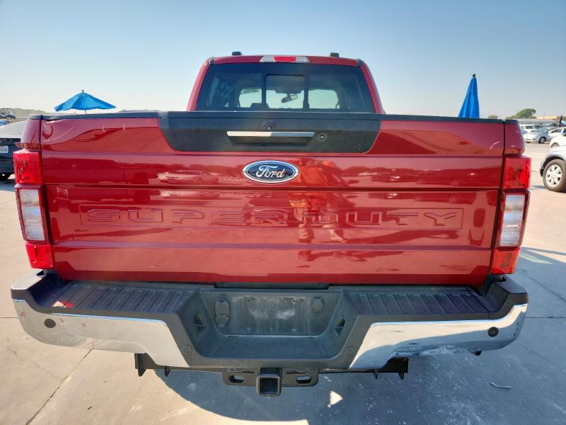1FT7W2BN2MED78234 - 2021 FORD F250 SUPER DUTY RED photo 6