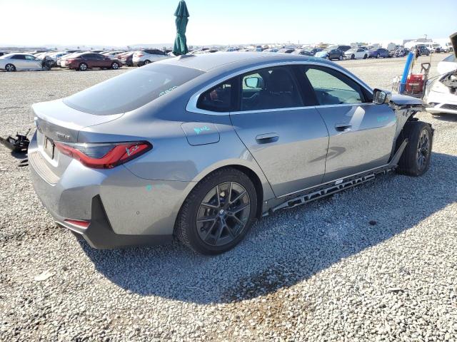 WBY73AW03PFP99541 - 2023 BMW I4 EDRIVE 40 Gris photo 3