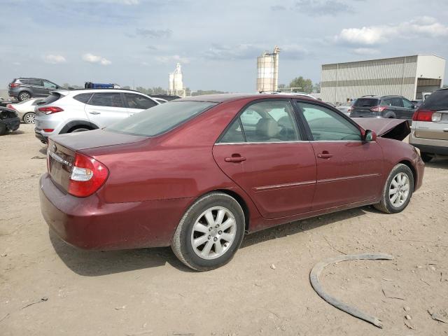 4T1BE32K12U001031 - 2002 TOYOTA CAMRY LE MAROON photo 3