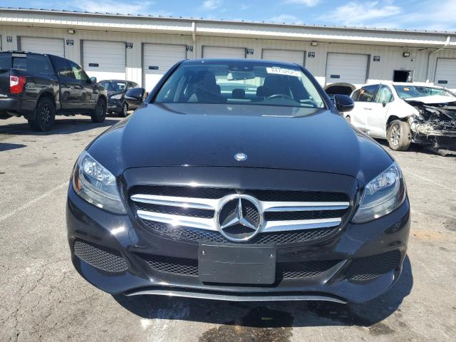 55SWF4KB4GU130713 - 2016 MERCEDES-BENZ C 300 4MATIC BLACK photo 5