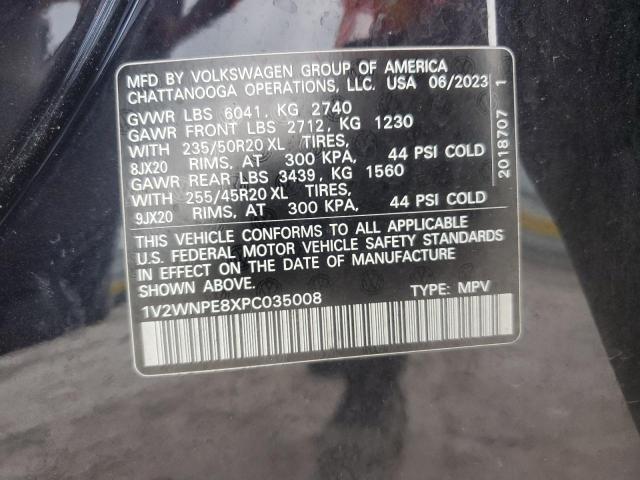 1V2WNPE8XPC035008 - 2023 VOLKSWAGEN ID.4 PRO S Noir photo 13