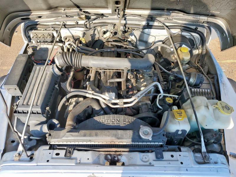 1J4FA39S44P749596 - 2004 JEEP WRANGLER X ვერცხლისფერი ფოტო 11