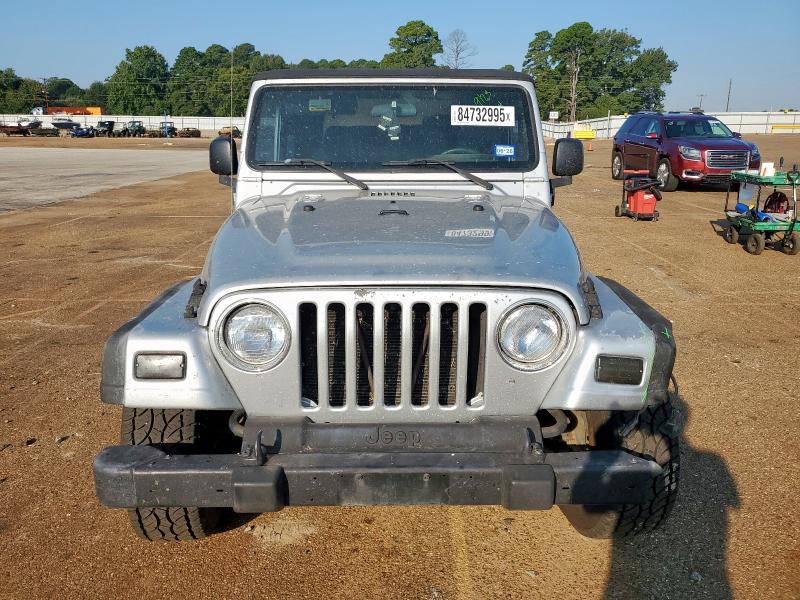 1J4FA39S44P749596 - 2004 JEEP WRANGLER X ვერცხლისფერი ფოტო 5