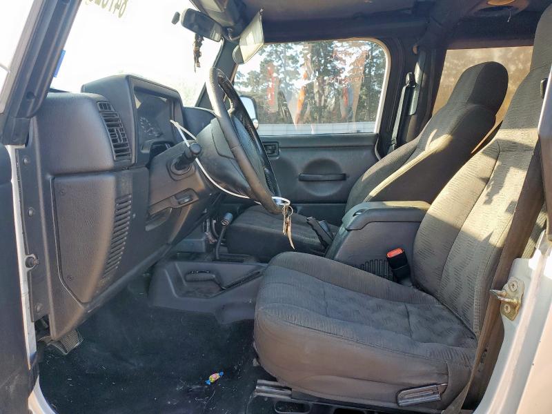 1J4FA39S44P749596 - 2004 JEEP WRANGLER X ვერცხლისფერი ფოტო 7