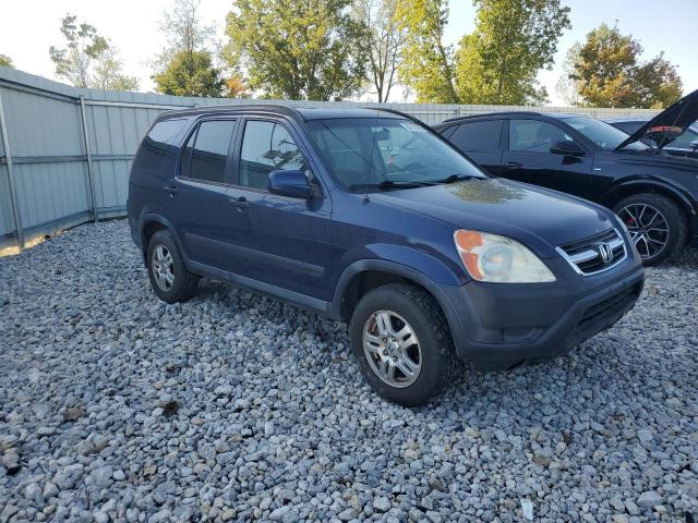 SHSRD78804U207969 - 2004 HONDA CR-V EX أزرق صورة 4