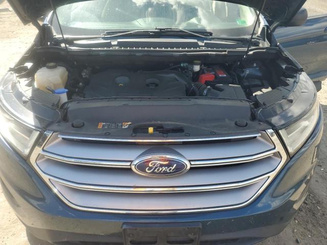 2FMPK4G93GBC23593 - 2016 FORD EDGE SE BLUE photo 12
