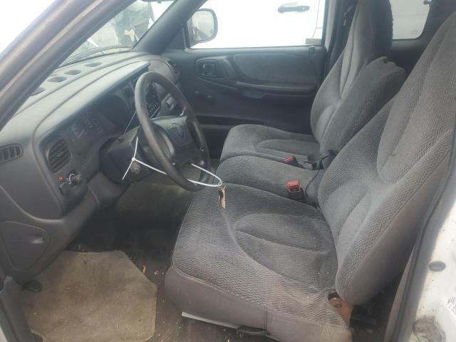 1B7GL22X8WS703449 - 1998 DODGE DAKOTA WHITE photo 7