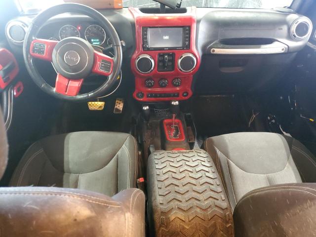 1C4HJWEGXFL767998 - 2015 JEEP WRANGLER U SAHARA Чорний фото 8