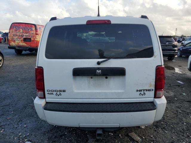 1D4PT4GX4BW587323 - 2011 DODGE NITRO HEAT 白色 照片 6