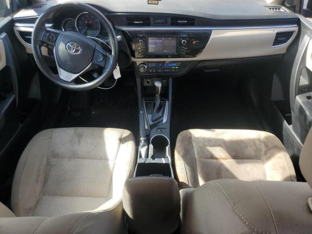 2T1BURHE5EC133643 - 2014 TOYOTA COROLLA L RED photo 8