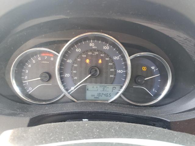 2T1BURHE5EC133643 - 2014 TOYOTA COROLLA L RED photo 9