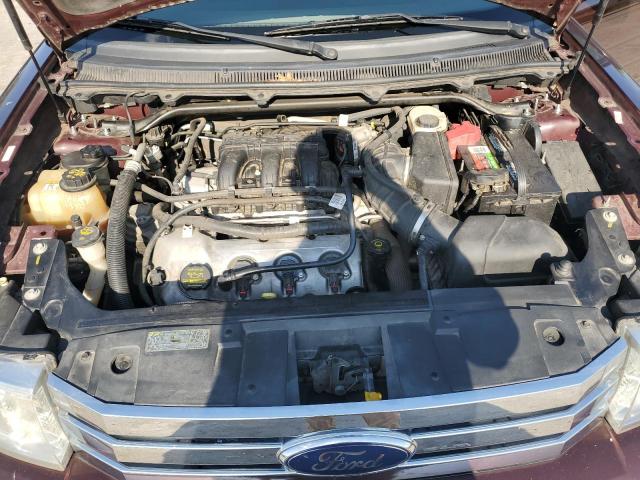 2FMGK5CC8ABA71616 - 2010 FORD FLEX SEL Burdeos foto 11