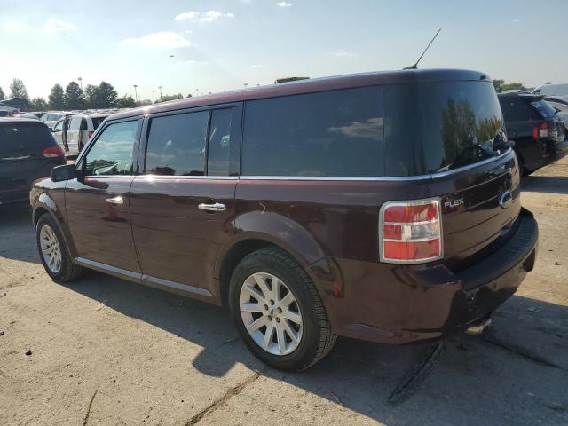 2FMGK5CC8ABA71616 - 2010 FORD FLEX SEL Burdeos foto 2