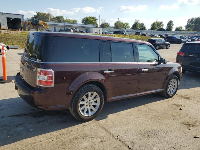 2FMGK5CC8ABA71616 - 2010 FORD FLEX SEL Burdeos foto 3