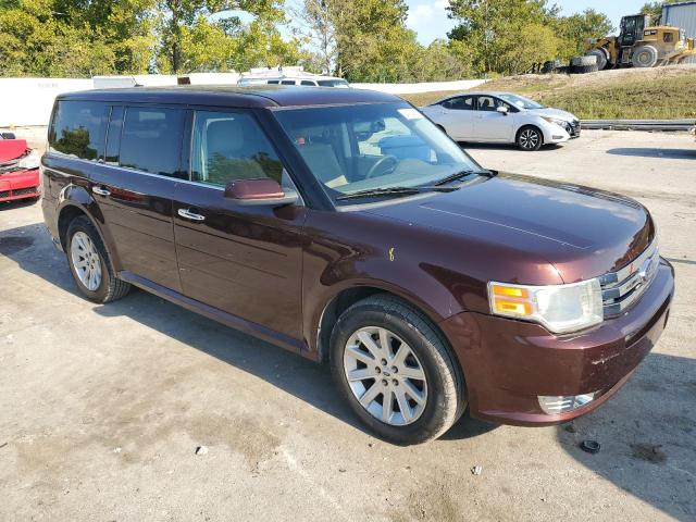2FMGK5CC8ABA71616 - 2010 FORD FLEX SEL Burdeos foto 4
