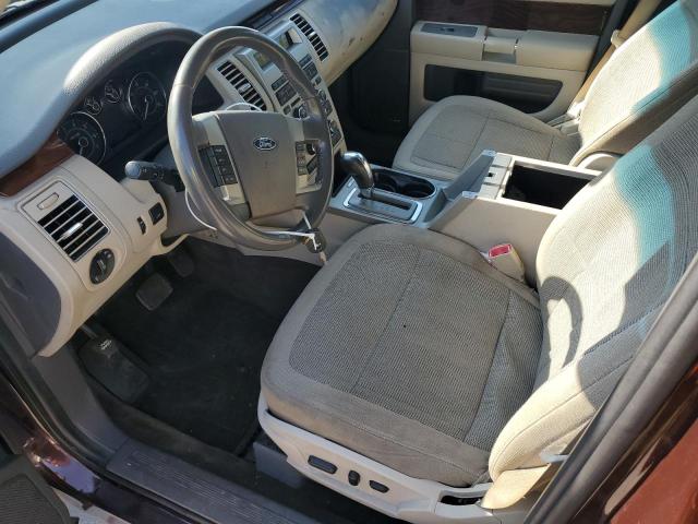 2FMGK5CC8ABA71616 - 2010 FORD FLEX SEL Burdeos foto 7