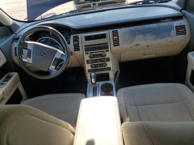 2FMGK5CC8ABA71616 - 2010 FORD FLEX SEL Burdeos foto 8