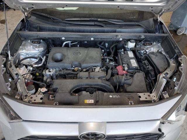 2T3F1RFV9KW077933 - 2019 TOYOTA RAV4 LE Արծաթագույն լուսանկար 12