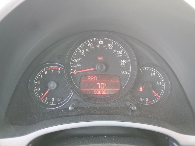 3VWHP7AT2CM627572 - 2012 VOLKSWAGEN BEETLE SILVER photo 9