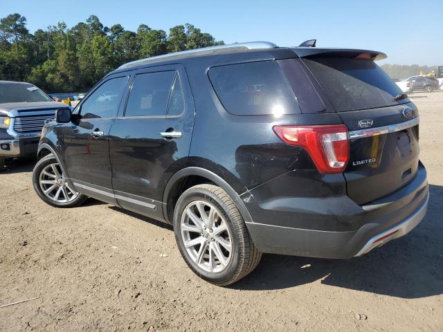 1FM5K7F89GGB96412 - 2016 FORD EXPLORER LIMITED BLACK photo 2