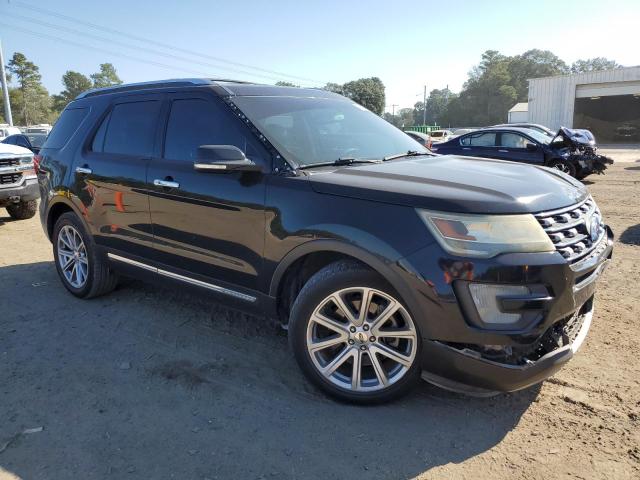 1FM5K7F89GGB96412 - 2016 FORD EXPLORER LIMITED BLACK photo 4