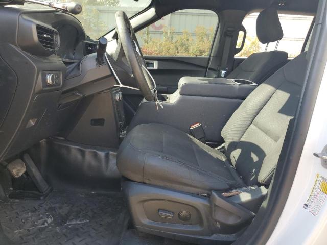 1FM5K8AB2LGA83534 - 2020 FORD EXPLORER POLICE INTERCEPTOR Blanco foto 7