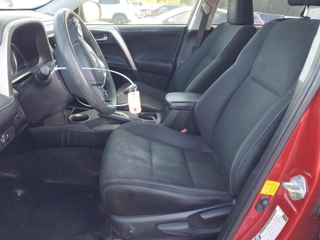 JTMRFREV9FD099854 - 2015 TOYOTA RAV4 XLE RED photo 7