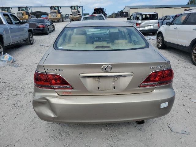 JTHBA30G865154292 - 2006 LEXUS ES 330 Creme Foto 6