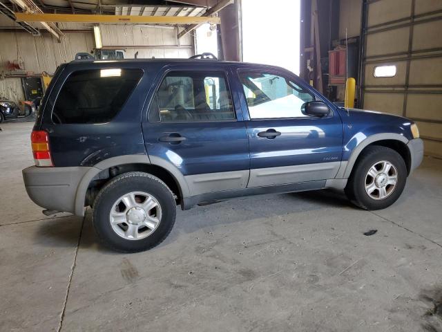 1FMYU04172KB24909 - 2002 FORD ESCAPE XLT BLUE photo 3
