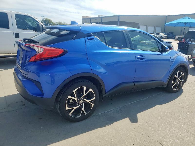 JTNKHMBX6L1083351 - 2020 TOYOTA C-HR XLE BLUE photo 3