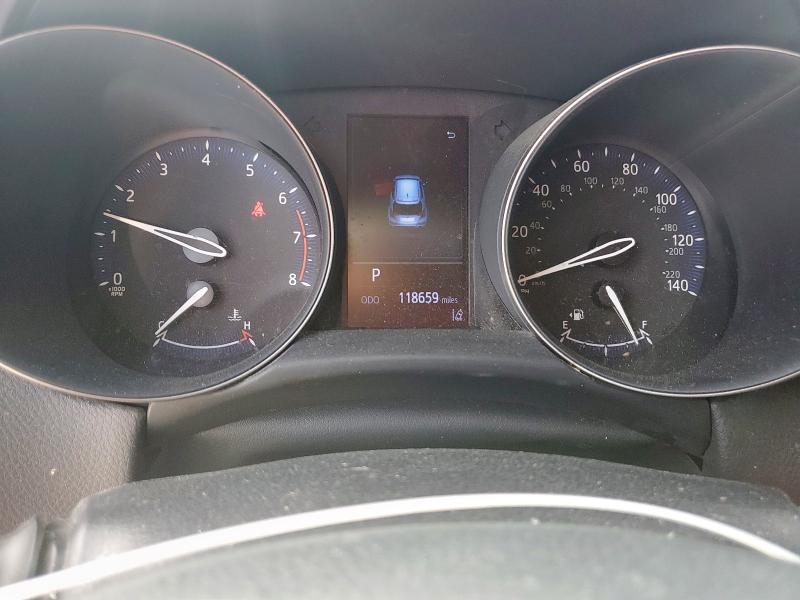 JTNKHMBX6L1083351 - 2020 TOYOTA C-HR XLE BLUE photo 9