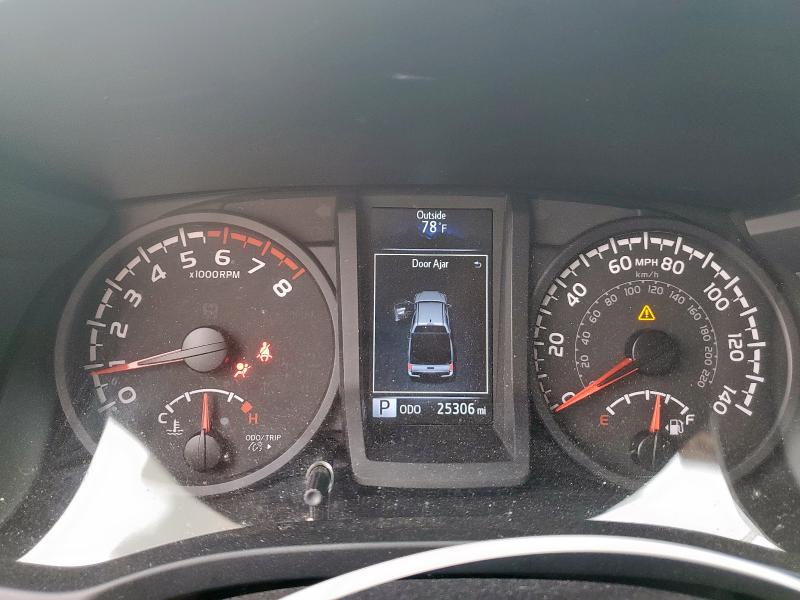 3TYAX5GN3NT049328 - 2022 TOYOTA TACOMA DOUBLE CAB WHITE photo 9