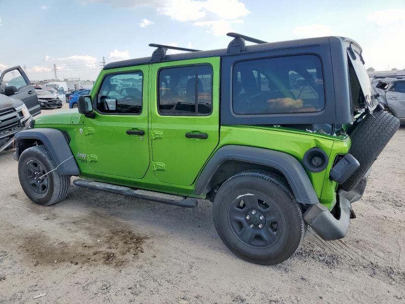 1C4HJXDN0JW286915 - 2018 JEEP WRANGLER U SPORT Жасыл фото 2