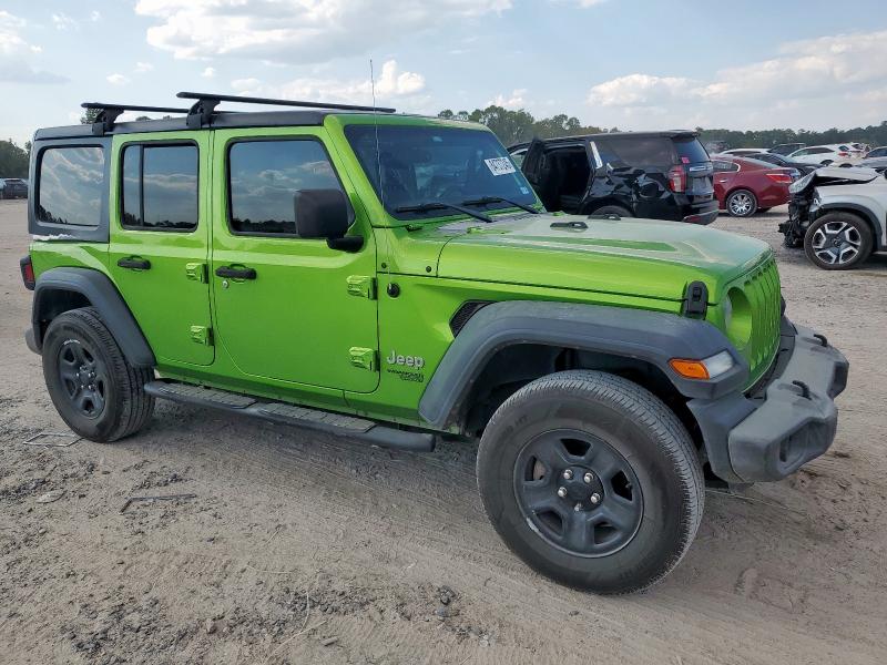 1C4HJXDN0JW286915 - 2018 JEEP WRANGLER U SPORT Жасыл фото 4