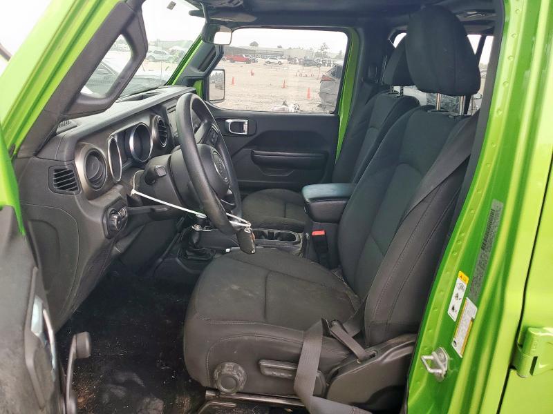 1C4HJXDN0JW286915 - 2018 JEEP WRANGLER U SPORT Жасыл фото 7