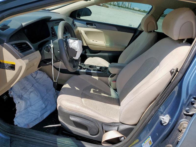 5NPE24AF3GH347071 - 2016 HYUNDAI SONATA SE 蓝色 照片 7
