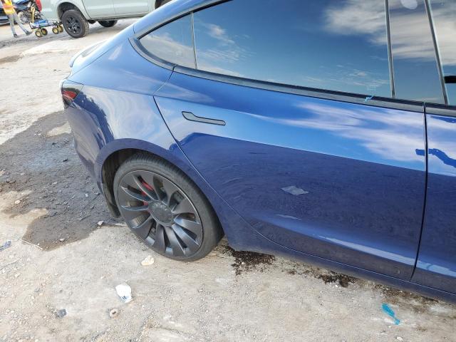5YJ3E1EC7MF059612 - 2021 TESLA MODEL 3 أزرق صورة 10