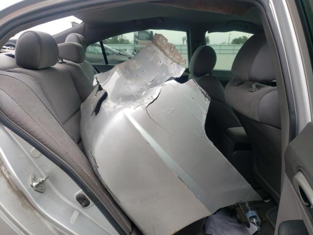 1HGFA16558L003486 - 2008 HONDA CIVIC LX SILVER photo 10