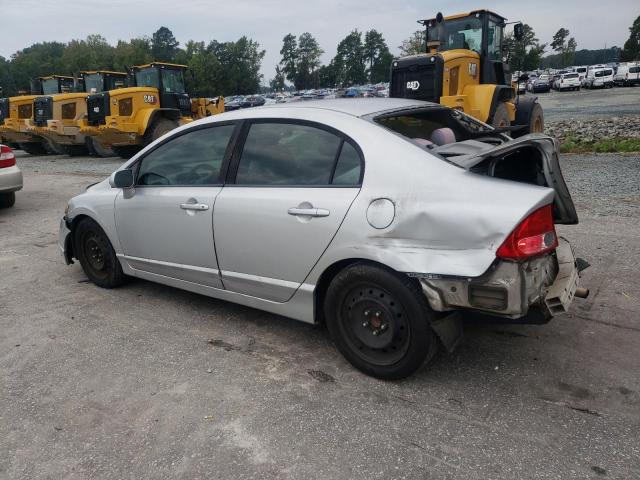 1HGFA16558L003486 - 2008 HONDA CIVIC LX SILVER photo 2